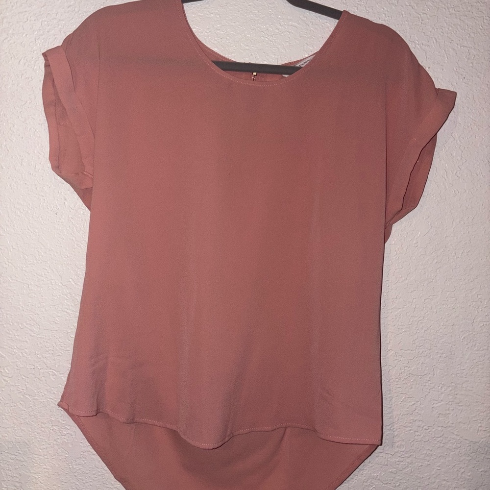 Pink Rose Dusty Pink Blouse